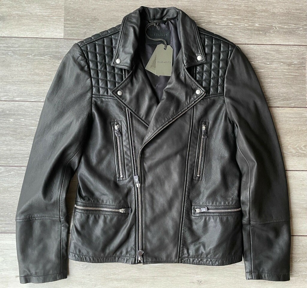 allsaints catch biker